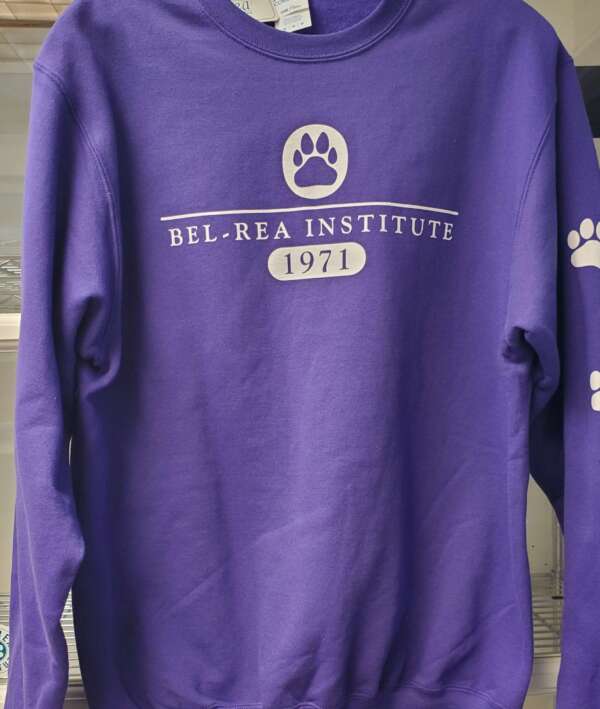 Bel-Rea 1971 Paw Crew Sweatshirt Purple