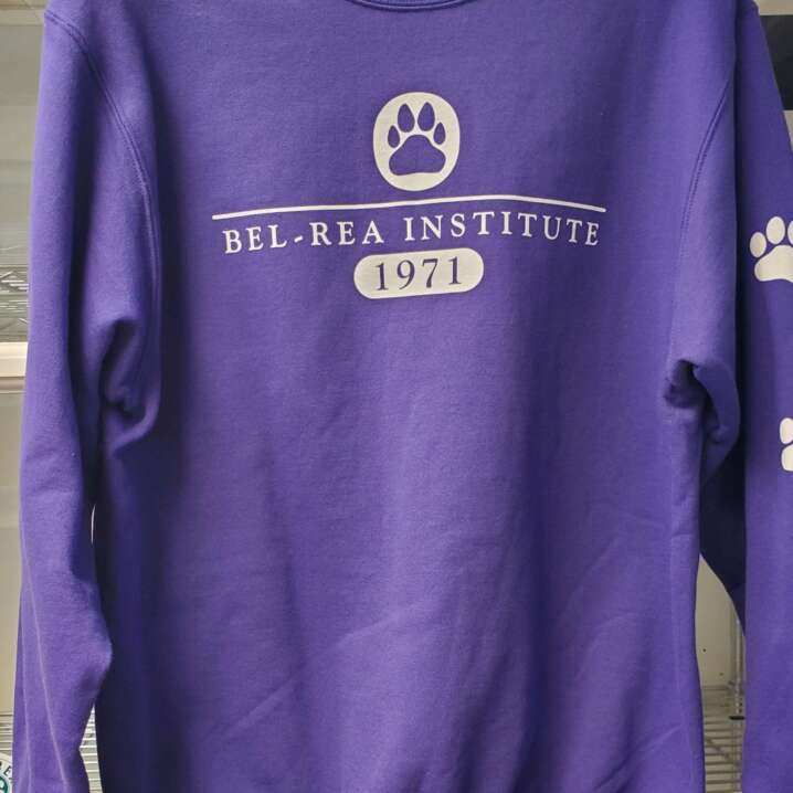 Bel-Rea 1971 Paw Crew Sweatshirt Purple
