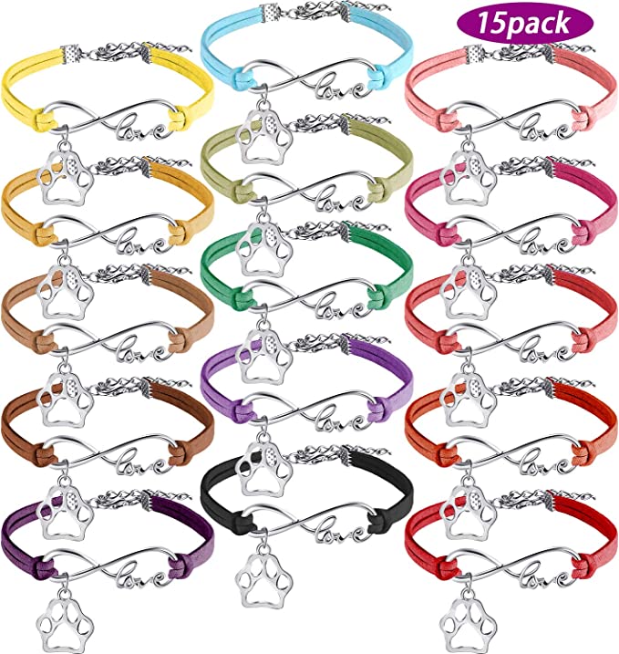 Paw Cord Bracelet Multi-color
