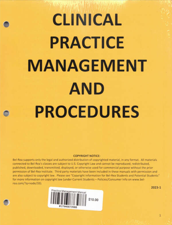 Practice Management Manual