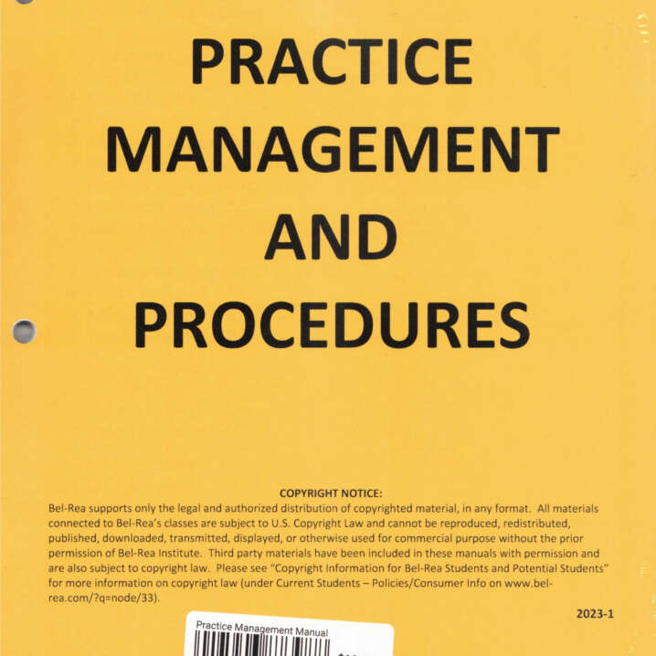 Practice Management Manual