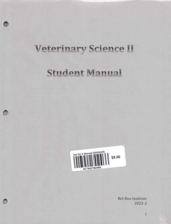 Vet Sci II Manual