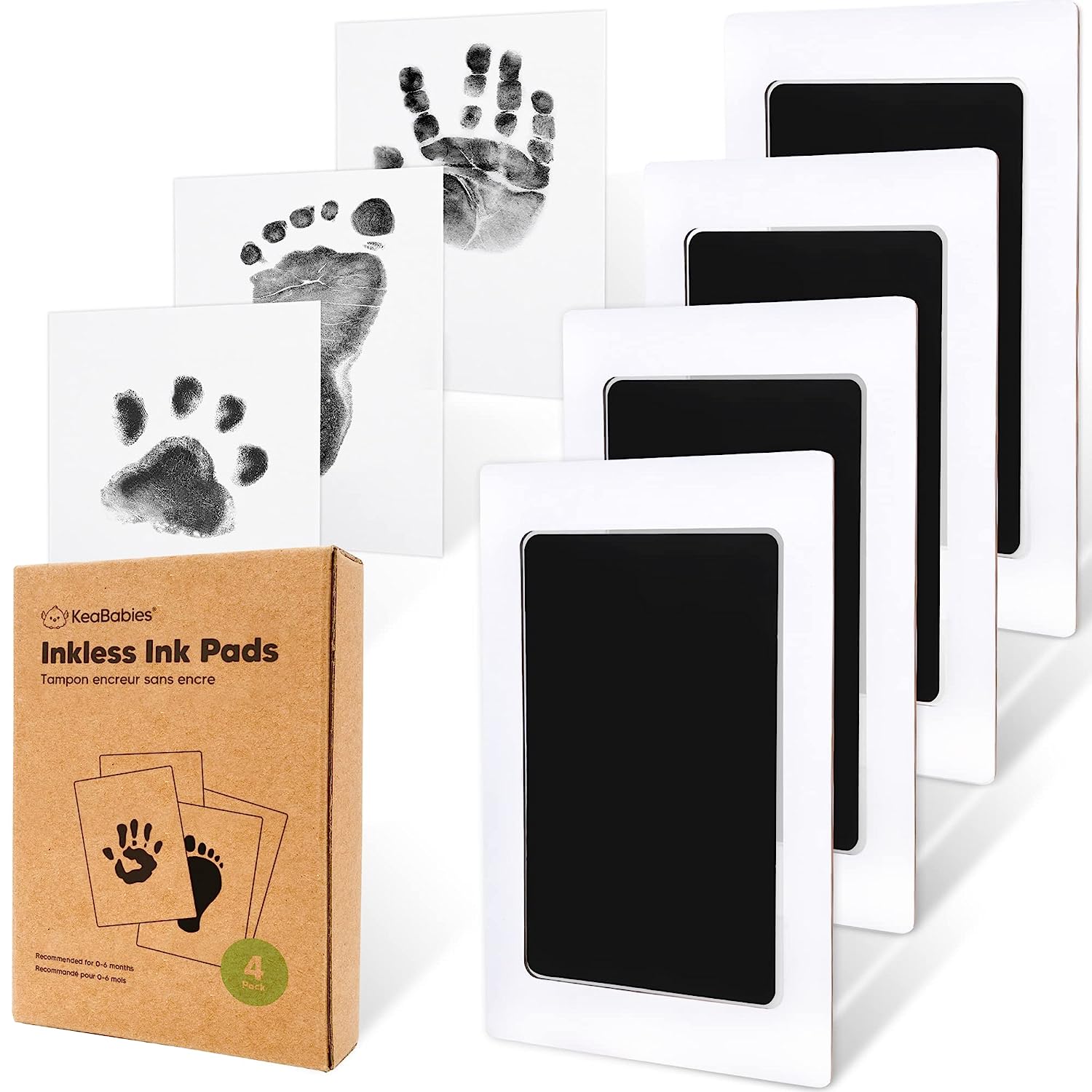 Inkless Paw Print Kit for Dogs, Pet Paw Print Impression Kit, Dog Ink Paw  Print Kit, Pet Paw Print Kit
