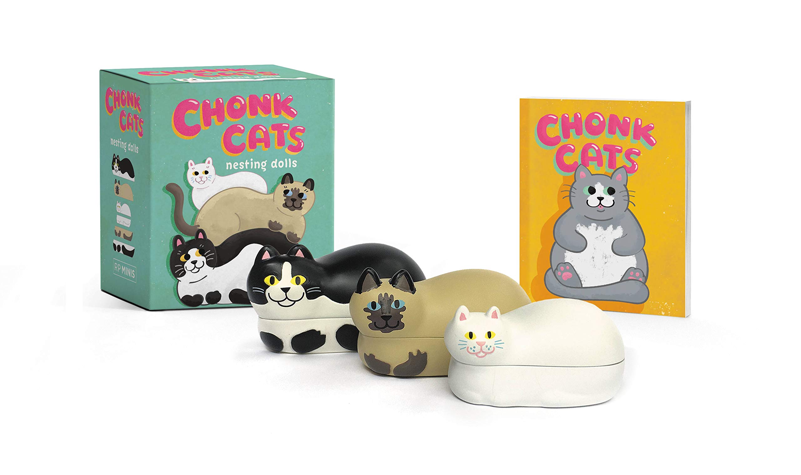 RP Minis: Chonk Cats Nesting Dolls – Bel-Rea Institute of Animal Technology